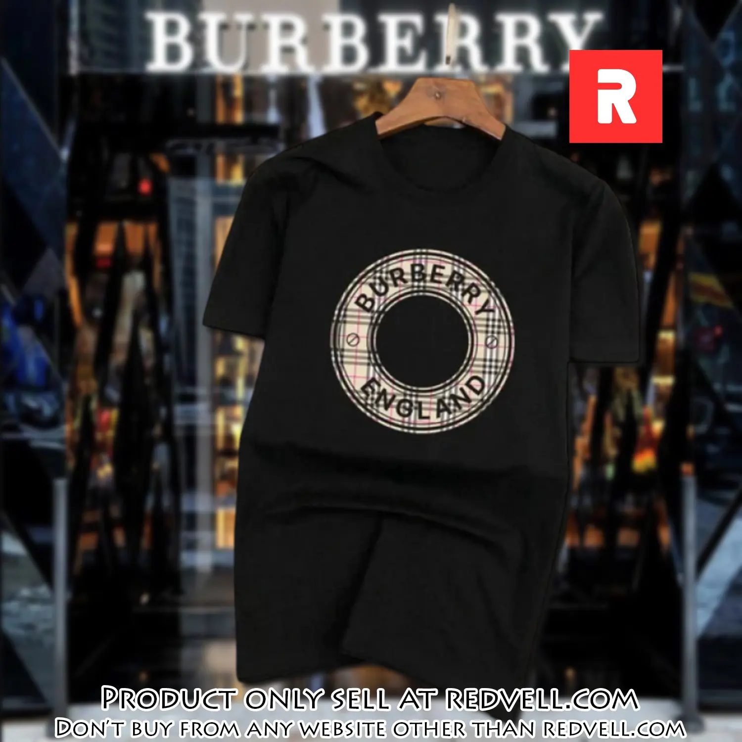 Burberry england black luxury brand unisex tshirt outfit for men women rv4750476